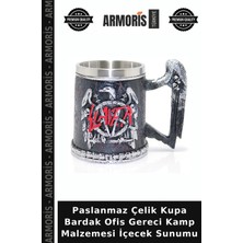 Armoris Paslanmaz Çelik Kupa Bardak Ofis Gereci Kamp Malzemesi Içecek Sunumu