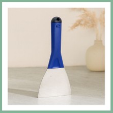 Bşk Virgo Metal Kazıma Spatulası 100 mm Kapaklı Plastik Saplı (No:10) BSK2026