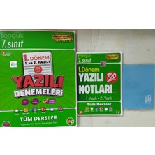 Eser Tonguç Akademi 7. Sınıf Yazılı Denemeleri Maarif Model 2026/2027 1. Dönem 1 ve 2. Yazılı    +Yazılı  Notları+  Not Defteri