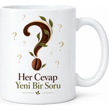 Ny Joy Her Cevap Yeni Bir Soru Tasarımlı Porselen Kupa - Model 413