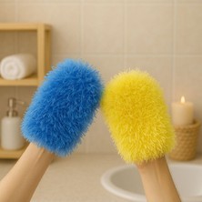 Ravéon Bebek Banyo Aksesuarı Bebek ve Çocuk Banyo Lifi 2 Adet Bebek Banyo Lifi Kız-Erkek Banyo Lifi