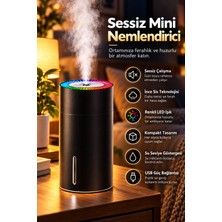 Blackbird Game Center Castu W301 Şarjlı Taşınabilir Oto Masaüstü Hava Nemlendirici Ultrasonik Sessiz Buhar Makinesi