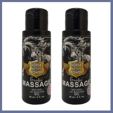 Bezos Süper Hors Active Power Vücut Bakım Masaj Yağı 60 ml 2 Adet Dlra