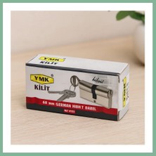 Bşk Virgo 68 mm Hibrit Silindir Barel - Nikel Saten, 3 Anahtar BSK2026