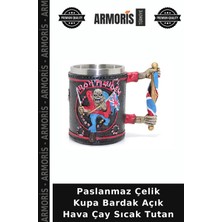 Armoris Paslanmaz Çelik Kupa Bardak Açık Hava Çay Sıcak Tutan