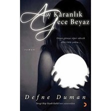 TeknoKapsül Ay Karanlık Gece Beyaz