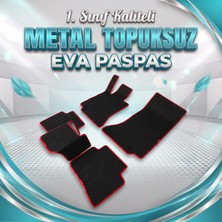 Gök Tr Nissan Navara (2014 2021) Araca Özel Eva Oto Paspas Takımı Metal Topuksuz 1.kalite Iç Set