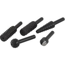 Wolfcraft Rende Ucu ve Rayba Seti, 5 Parça