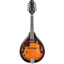 Şanal Elektro Akustik Mandolin - Koyu Kahverengi Sunburst Tasarım