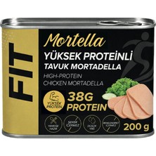 Mortella Fit Yüksek Proteinli Tavuk Mortadella 200 gr