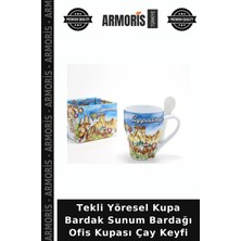 Armoris Tekli Yöresel Kupa Bardak Sunum Bardağı Ofis Kupası Çay Keyfi