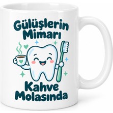 Ny Joy Gülüşlerin Mimarı Tasarımlı Porselen Kupa - Model 394