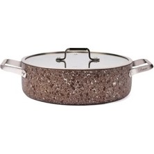 Brioni Stone Age Terra 26CM Basık Tencere SHT-124