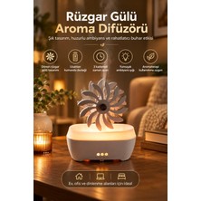 Blackbird Game Center Castu LS13 Rüzgar Gülü Tasarımlı Ultrasonik Hava Nemlendirici Aroma Difüzörü 300 ml Kumandalı