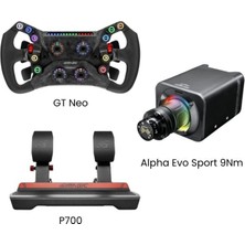 Simagic Alpha Evo Sport Gt Neo P700 Direksiyon Seti Bundle