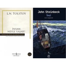 İş Bankası Kültür Yayınları Insan Neyle Yaşar? (Tolstoy) ve Inci - John Steinbeck