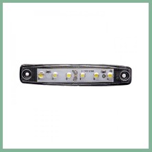 Bşk Virgo Beyaz Parmak LED Dorse Lamba 6 Ledli 12-24V BSK2026