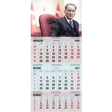 GENC DIJITAL BASKI 2027 Yılı Gemici Takvimi ---Atatürk Makam Koltuğunda