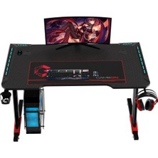 Gameon Raptor Iı Serisi Z Şekilli Rgb Oyuncu Masası