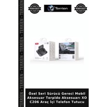 Terrien Özel Seri Sürücü Gereci Mobil Aksesuar Torpido Aksesuarı Xo C206 Araç Içi Telefon Tutucu