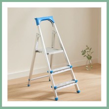 Bşk Virgo 2+1 Basamaklı Metal Merdiven 60 cm - 120 kg BSK2026