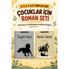 Bilge Kitabevi Çocuk Romanları 4. 5. 6. 7. ve 8. Sınıflar Için Dünya Çocuk Klasikleri Siyah Inci - Batık Gemi