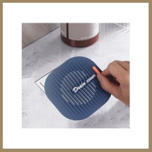 Bezos Süzgeçli Lavabo Gider Koruyucu Mat Gri 22