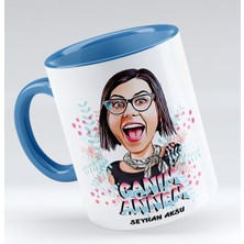 BK Gift Kişiye Özel Canım Annem Karikatür Kupa Bardak