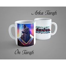 OGC Thor Love And Thunder Gorr Porselen Kupa Bardak