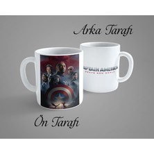 OGC Captan America Cesur Yeni Dünya Porselen Kupa Bardak