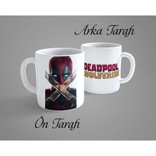 OGC Deadpool And Wolverine 3 Porselen Kupa Bardak