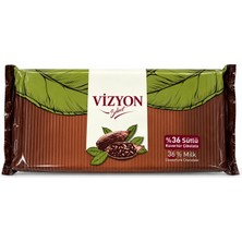 Vizyon Sütlü Küvertür Çikolata %36 2,5 kg