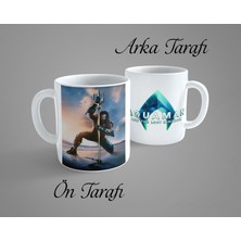 OGC Aquaman ve Kayıp Krallık 4 Porselen Kupa Bardak