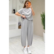 Fiolin Soft Touch Modal Kumaş Şalvar Takım