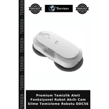 Terrien Premium Temizlik Aleti Fonksiyonel Robot Akıllı Cam Silme Temizleme Robotu DDC56