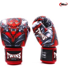Twins FBGVL3-58RD Kabuki Boks Eldiveni Deri Muay Thai Eldiveni