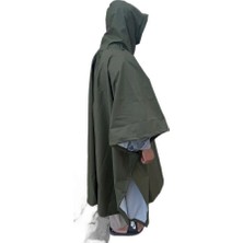  tactical yağmurluk panço haki