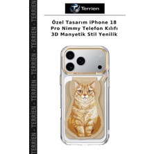 Terrien Özel Tasarım iPhone 18 Pro Nimmy Telefon Kılıfı 3D Manyetik Stil Yenilik