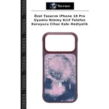 Terrien Özel Tasarım iPhone 18 Pro Uyumlu Nimmy Kılıf Telefon Koruyucu Cihaz Kabı Hediyelik