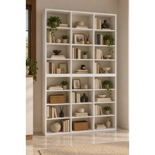 By Cino Modern Tasarım 24 Bölmeli Çok Amaçlı Modüler Kitaplık