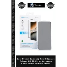 Terrien Özel Üretim Samsung Fold8 Hayalet Privacy Hd 9d Ekran Koruyucu Cam Koruma Telefon Ekranı