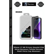 Terrien iPhone 17 Hd Privacy Hayalet Film Ekran Koruyucu Telefon Koruma Mobil Parça Cep Aksesuarı