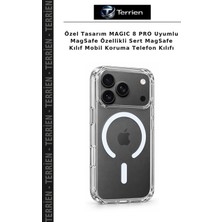 Terrien Özel Tasarım Magıc 8 Pro Uyumlu Magsafe Özellikli Sert Magsafe Kılıf Mobil Koruma Telefon Kılıfı