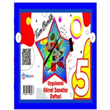 Bilimyolu Yayıncılık 5.sınıf Küçük Boy (25X35) Tam Benlik Uygulamalı Görsel Sanatlar Defteri