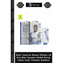 Terrien Özel Tasarım Blueo iPhone 18 Pro Max Uyumlu Mobil Parça Cihaz Camı Telefon Kalkanı