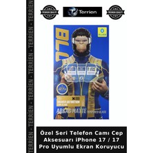 Terrien Özel Seri Telefon Camı Cep Aksesuarı iPhone 17 / 17 Pro Uyumlu Ekran Koruyucu