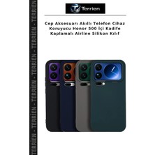 Terrien Cep Aksesuarı Akıllı Telefon Cihaz Koruyucu Honor 500 Içi Kadife Kaplamalı Airline Silikon Kılıf