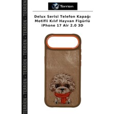 Terrien Delux Serisi Telefon Kapağı Motifli Kılıf Hayvan Figürlü iPhone 17 Air 2.0 3D