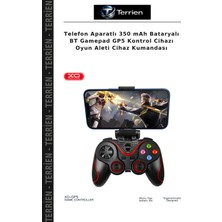 Terrien Telefon Aparatlı 350 Mah Bataryalı Bt Gamepad Gp5 Kontrol Cihazı Oyun Aleti Cihaz Kumandası