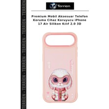 Terrien Premium Mobil Aksesuar Telefon Koruma Cihaz Koruyucu iPhone 17 Air Silikon Kılıf 2.0 3D